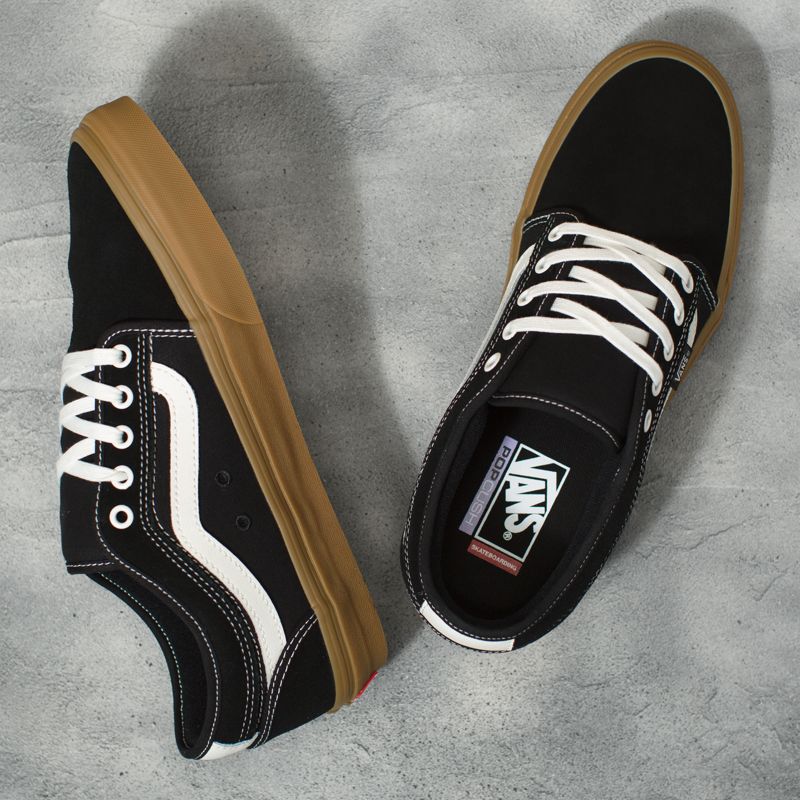 Bajos Vans Chukka Low Sidestripe Hombre Negros | Mexico-HIW493761