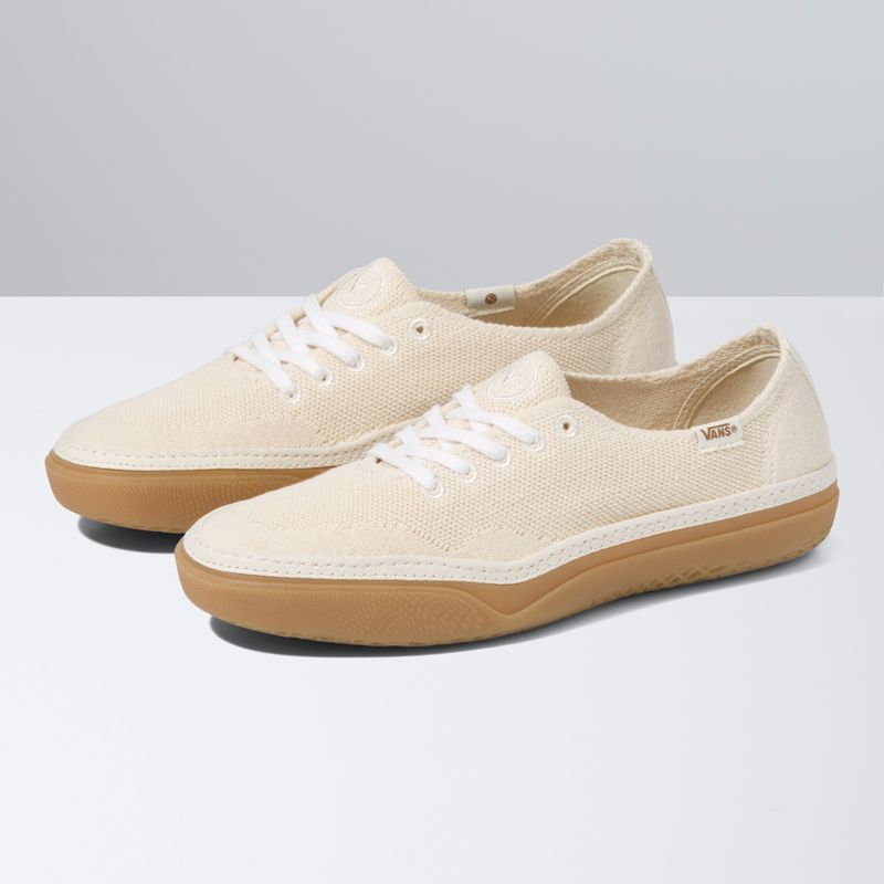 Bajos Vans Circle Vee Hombre Beige | Mexico-PCQ274018