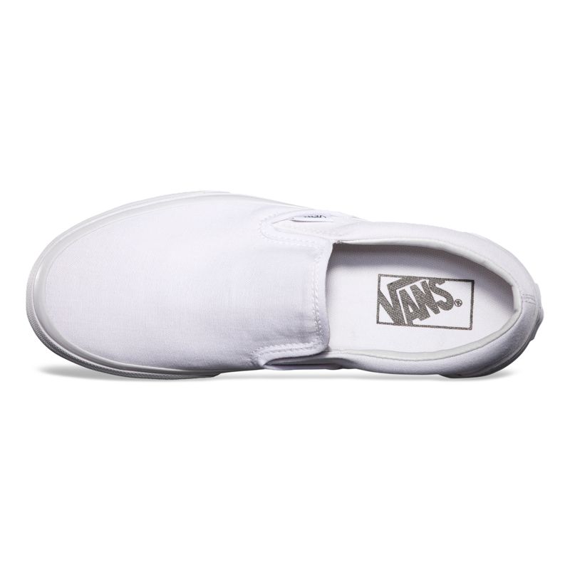 Bajos Vans Classic Anchos Hombre Blancos | Mexico-AVS856214