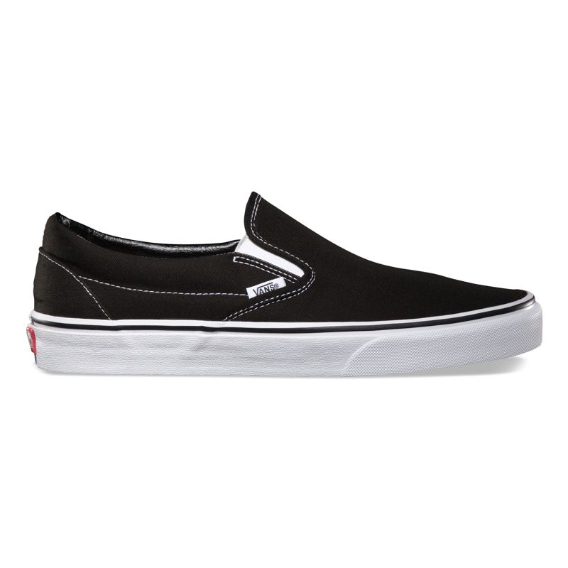 Bajos Vans Classic Anchos Hombre Negros | Mexico-BFZ874935