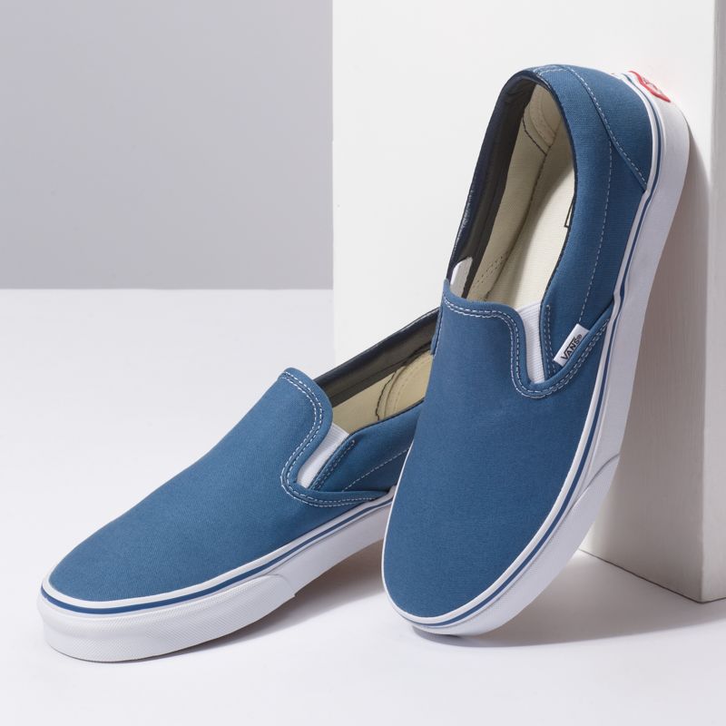 Bajos Vans Classic Hombre Azul Marino | Mexico-YIM296801