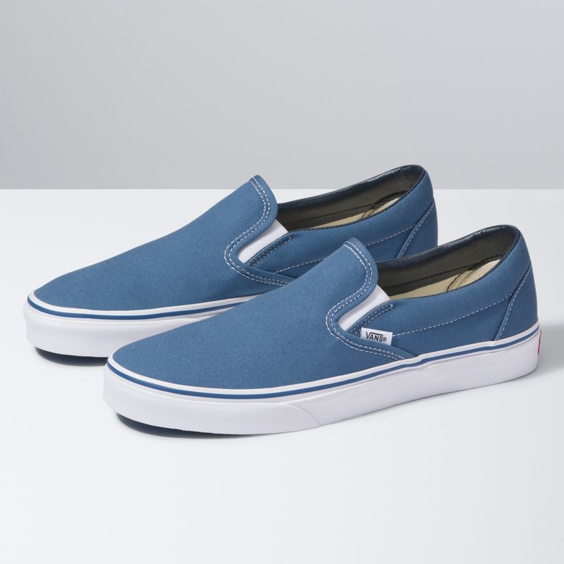 Bajos Vans Classic Hombre Azul Marino | Mexico-YIM296801