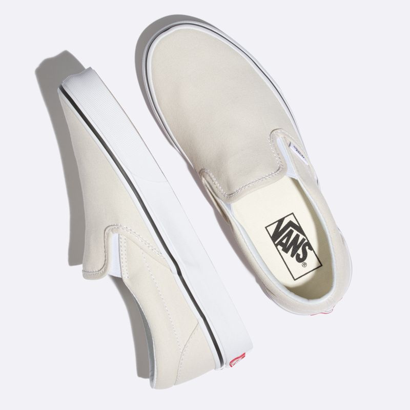 Bajos Vans Classic Hombre Blancos | Mexico-FYD786053