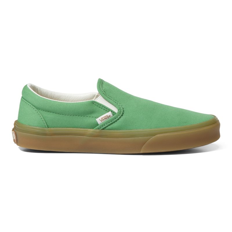 Bajos Vans Classic Hombre Grises Verdes | Mexico-WFP724390