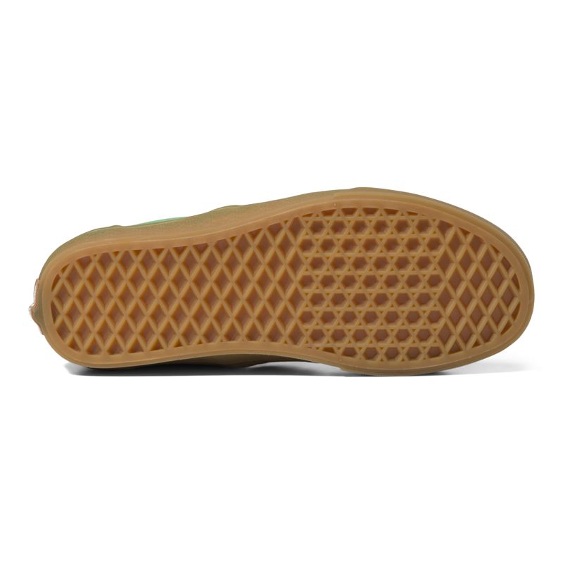 Bajos Vans Classic Hombre Grises Verdes | Mexico-WFP724390