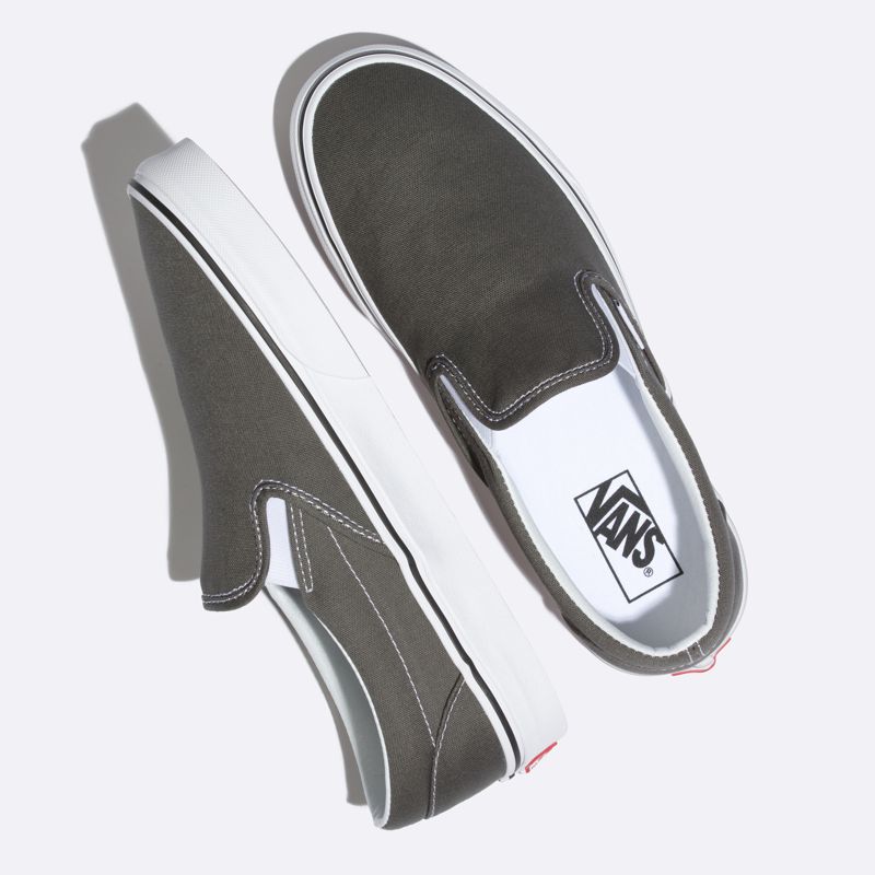 Bajos Vans Classic Mujer Grises Oscuro | Mexico-FNY267840