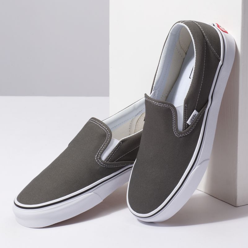 Bajos Vans Classic Mujer Grises Oscuro | Mexico-FNY267840