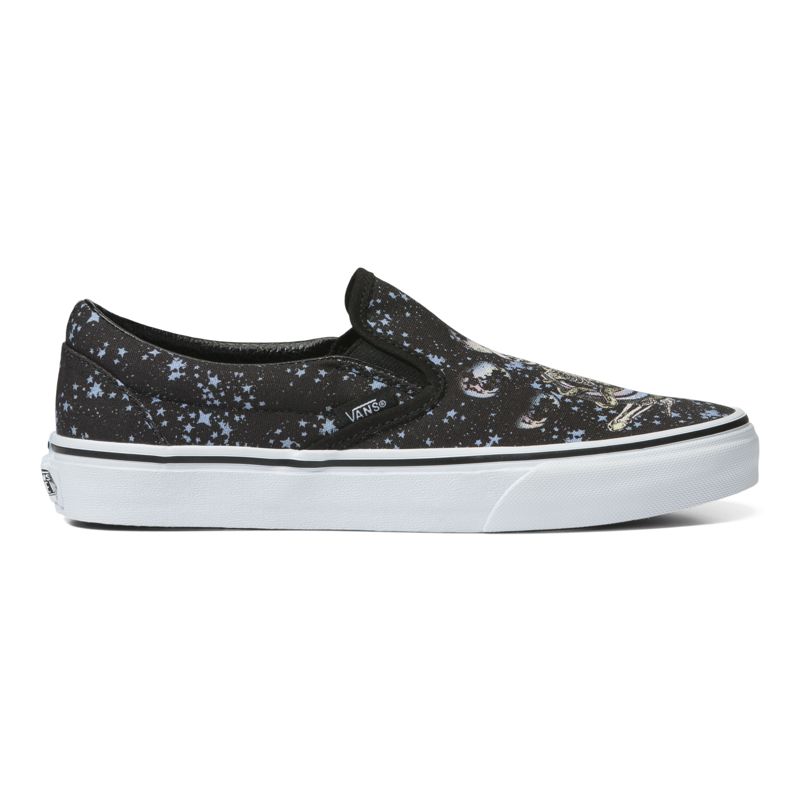 Bajos Vans Classic Mujer Negros Multicolor | Mexico-EPD607415