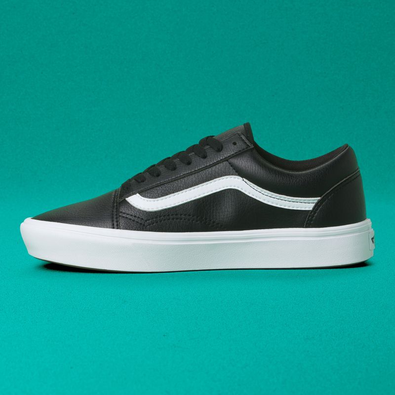 Bajos Vans Classic Tumble ComfyCush Old Skool Mujer Negros | Mexico-KYF750241