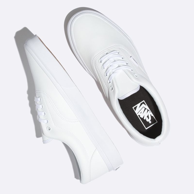 Bajos Vans Classic Tumble Era Hombre Blancos | Mexico-UQS845917