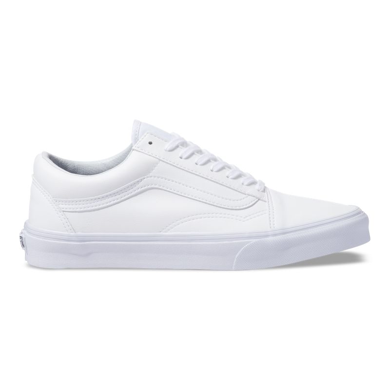 Bajos Vans Classic Tumble Old Skool Hombre Blancos | Mexico-NBV073264