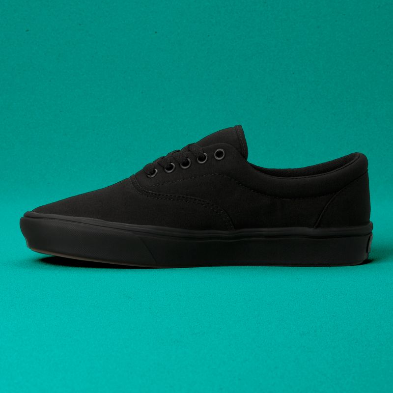 Bajos Vans ComfyCush Era Hombre Negros | Mexico-ABU072319