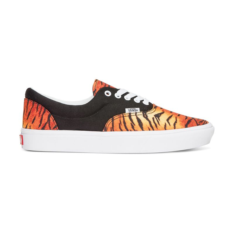 Bajos Vans ComfyCush Era Mujer Stripes | Mexico-ECT346295