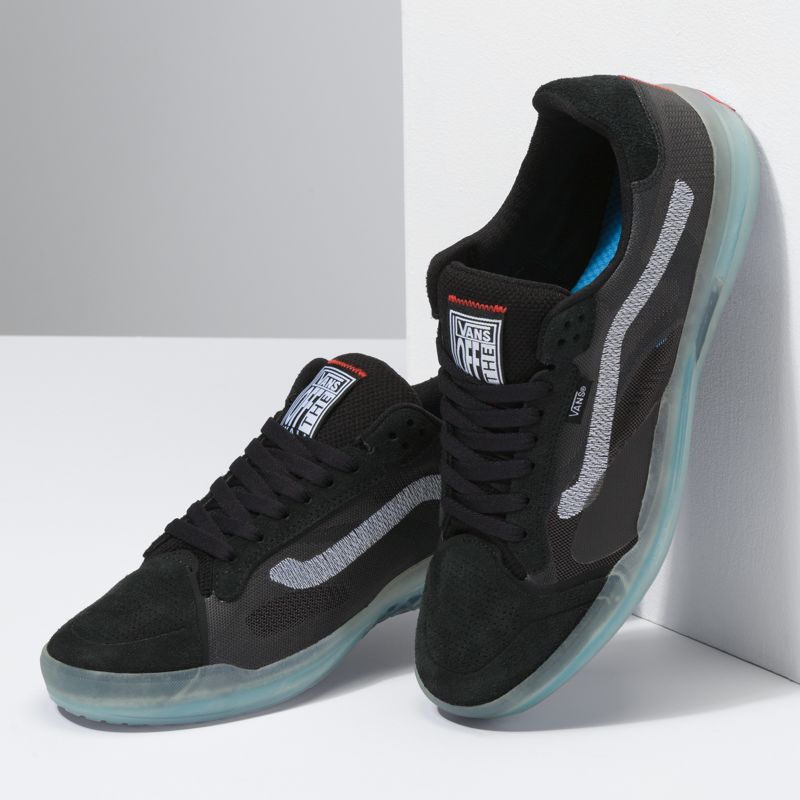 Bajos Vans EVDNT UltimateWaffle Mujer Negros Blancos | Mexico-QGX504217