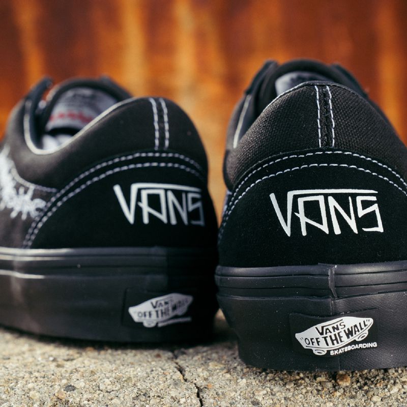 Bajos Vans Elijah Berle Hombre Negros Blancos | Mexico-SLU574890