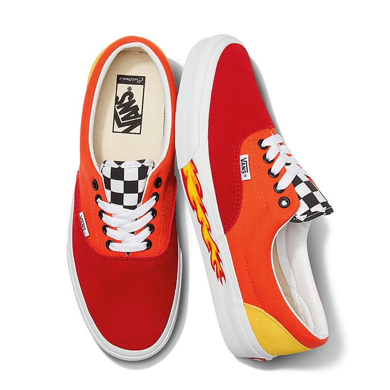 Bajos Vans Era Hombre Rojos | Mexico-JNL940186