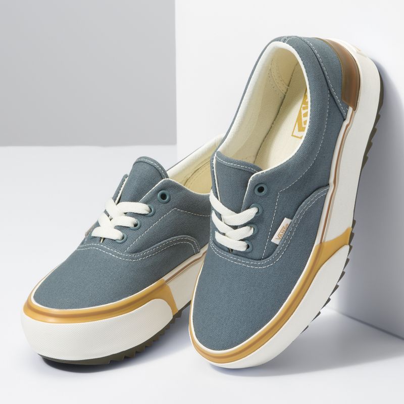 Bajos Vans Era Stacked Hombre Azules Claro | Mexico-PAR865143