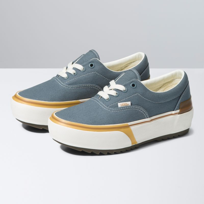 Bajos Vans Era Stacked Hombre Azules Claro | Mexico-PAR865143