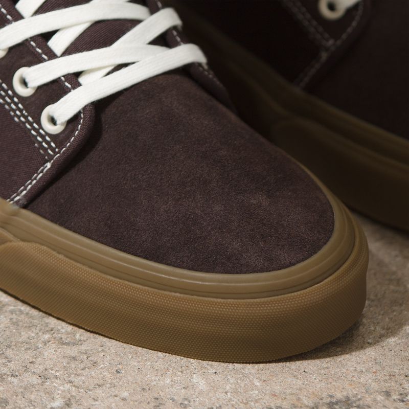 Bajos Vans Gamuza Gum Skate Chukka Hombre Chocolate | Mexico-MPS957123