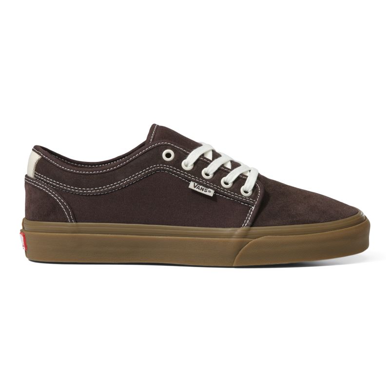 Bajos Vans Gamuza Gum Skate Chukka Hombre Chocolate | Mexico-MPS957123