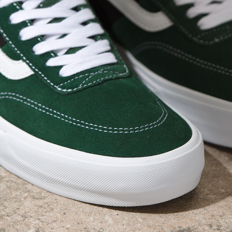 Bajos Vans Gilbert Crockett Mujer Verdes Oscuro Blancos | Mexico-EQW324015