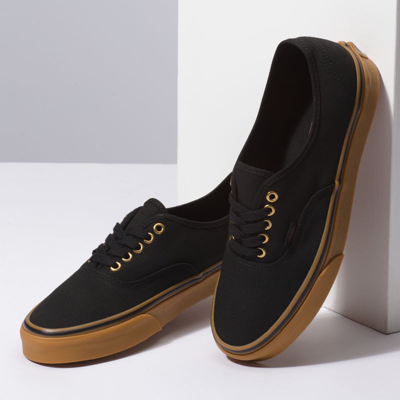 Bajos Vans Gum Authentic Hombre Negros | Mexico-YDM394127