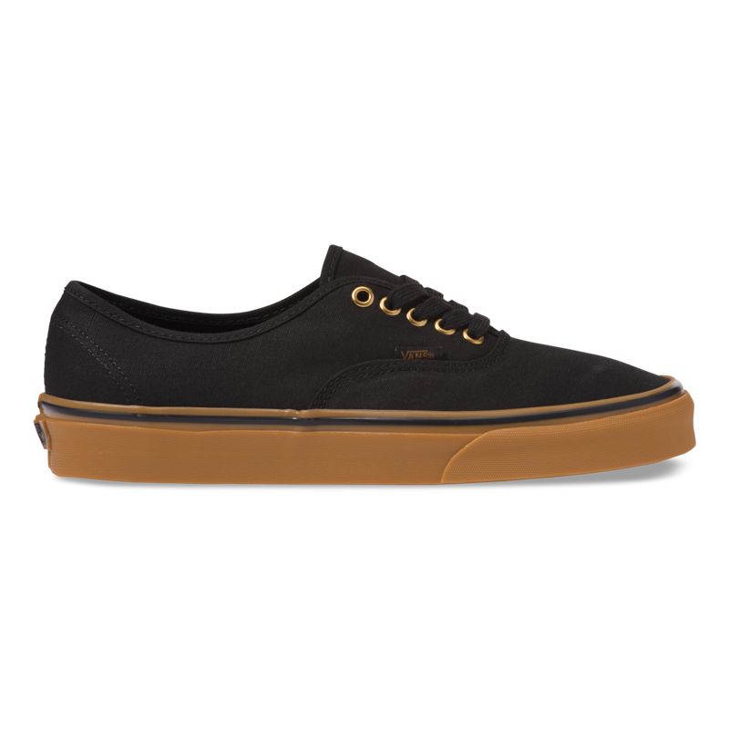 Bajos Vans Gum Authentic Hombre Negros | Mexico-YDM394127