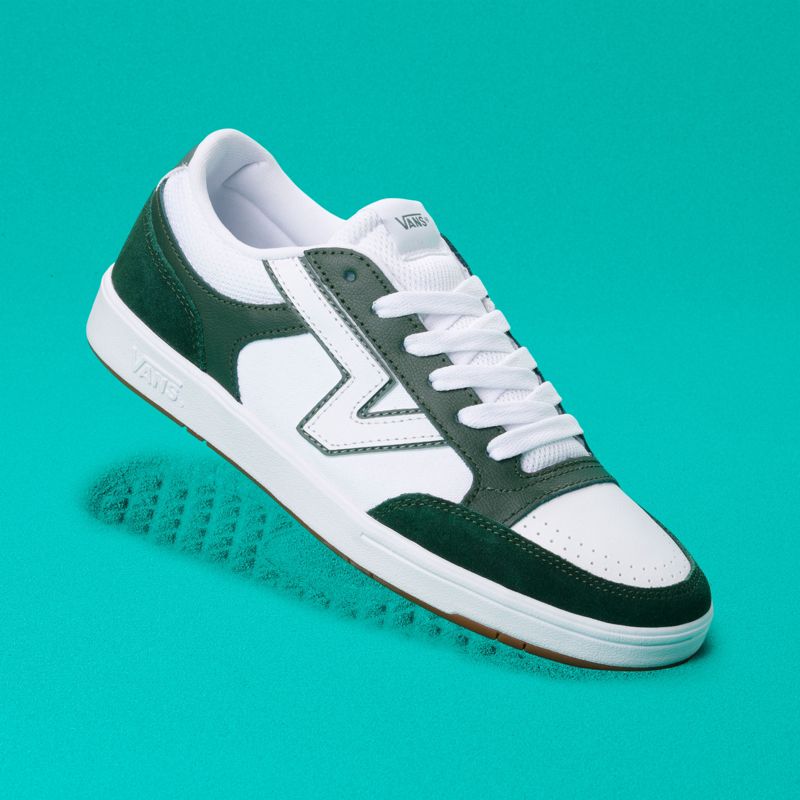 Bajos Vans Lowland CC Hombre Verdes Blancos | Mexico-PHK139027