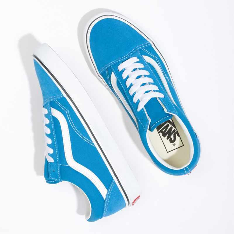 Bajos Vans Old Skool Hombre Azules | Mexico-CGN305689