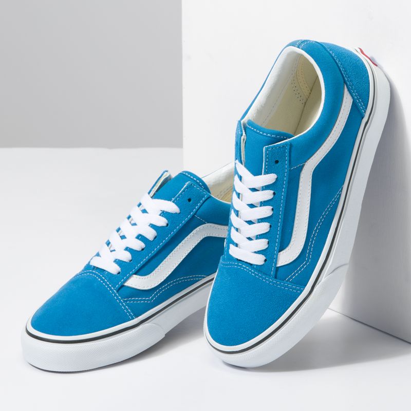 Bajos Vans Old Skool Hombre Azules | Mexico-CGN305689