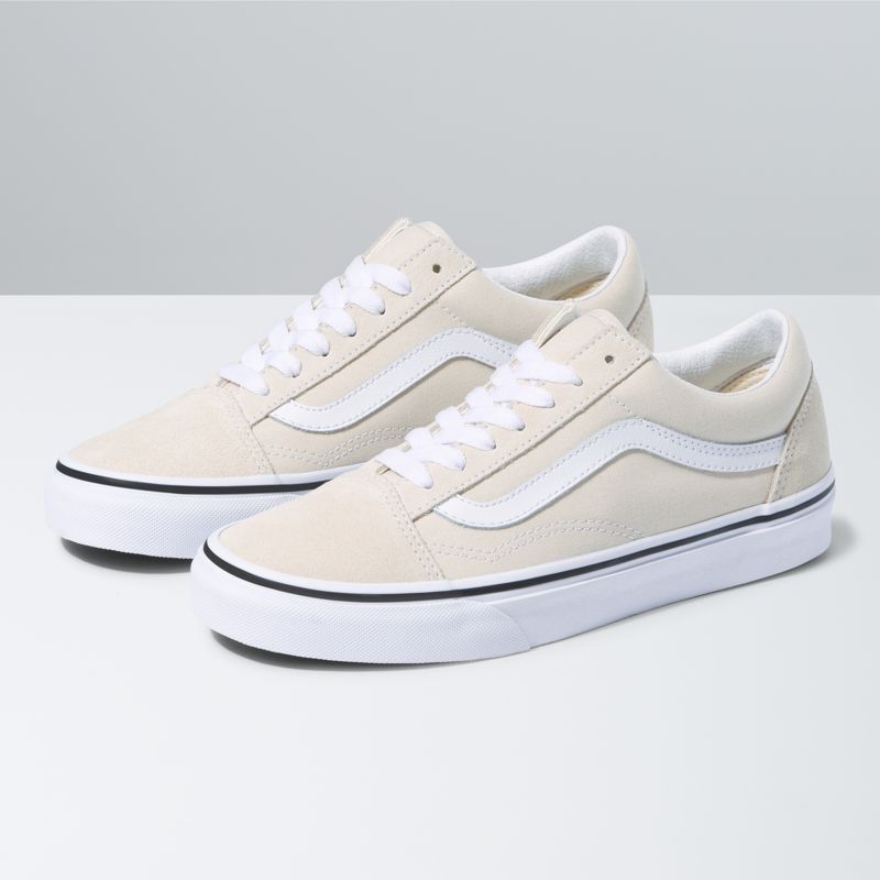 Bajos Vans Old Skool Hombre Blancos | Mexico-EWQ382541