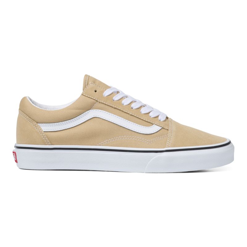 Bajos Vans Old Skool Hombre Kaki | Mexico-WJT802164