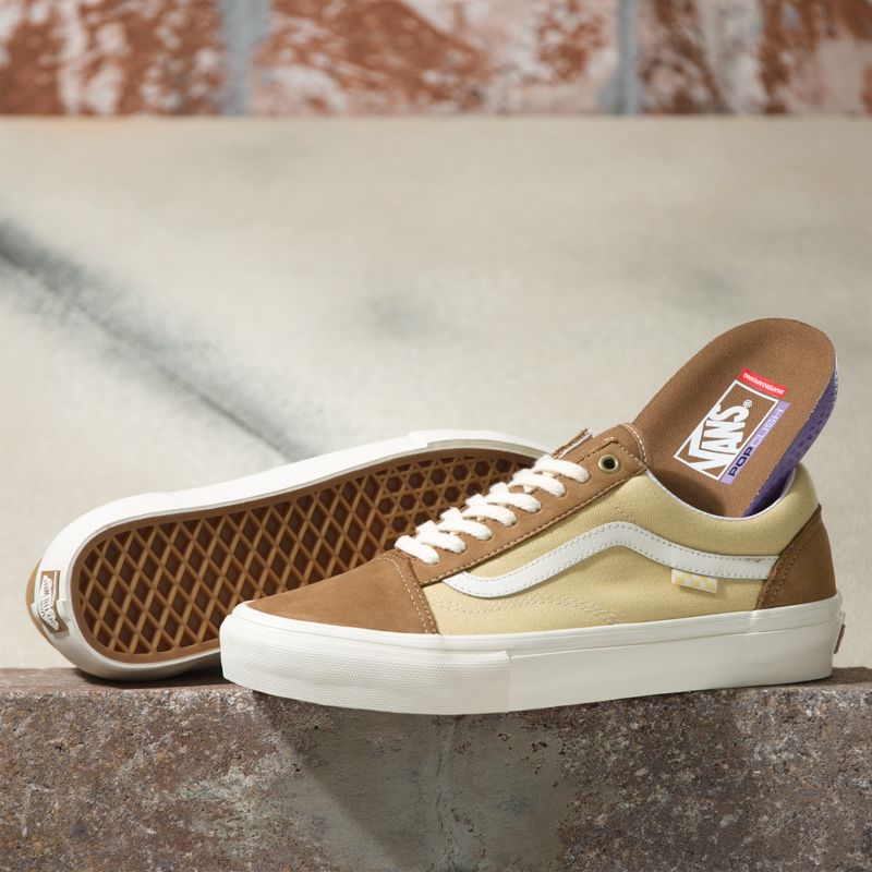 Bajos Vans Old Skool Hombre Marrom | Mexico-EMV358062