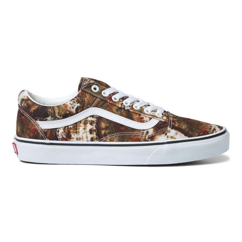 Bajos Vans Old Skool Hombre Marrom | Mexico-LBK536824