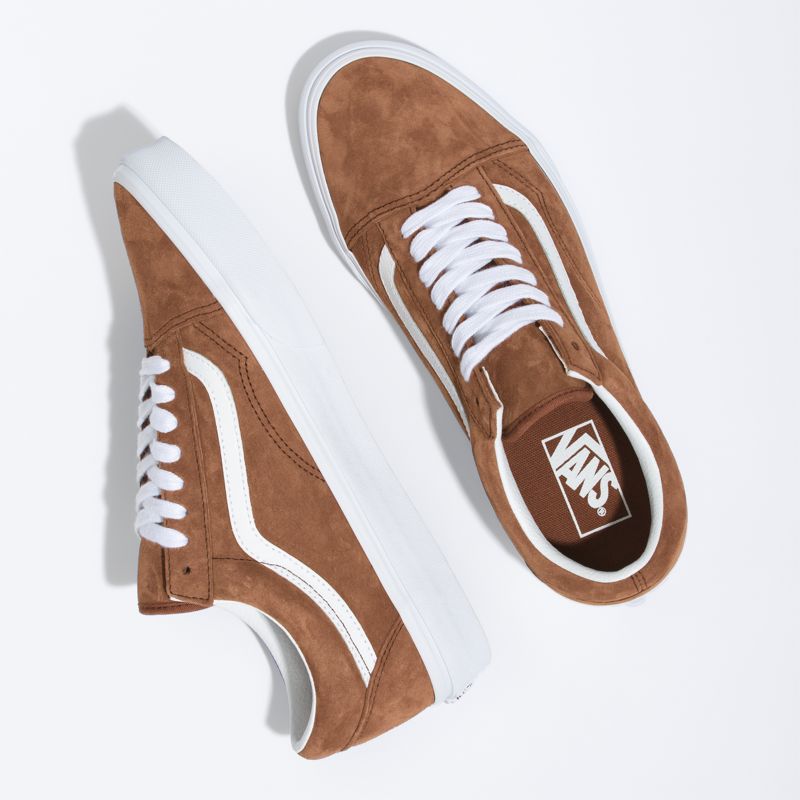 Bajos Vans Old Skool Hombre Marrom | Mexico-ODC291374