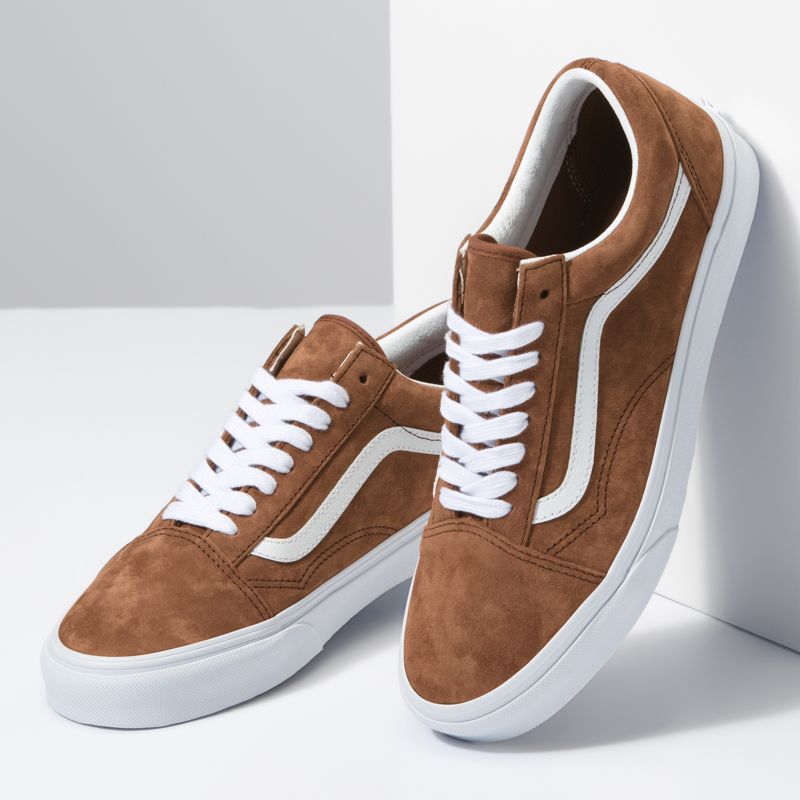 Bajos Vans Old Skool Hombre Marrom | Mexico-ODC291374