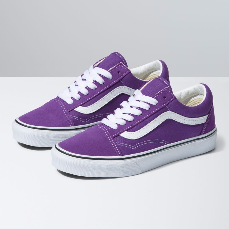 Bajos Vans Old Skool Hombre Morados | Mexico-NXM032748