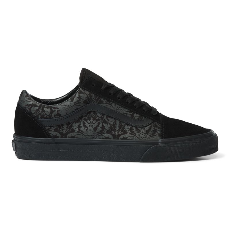 Bajos Vans Old Skool Hombre Negros | Mexico-QBF421683