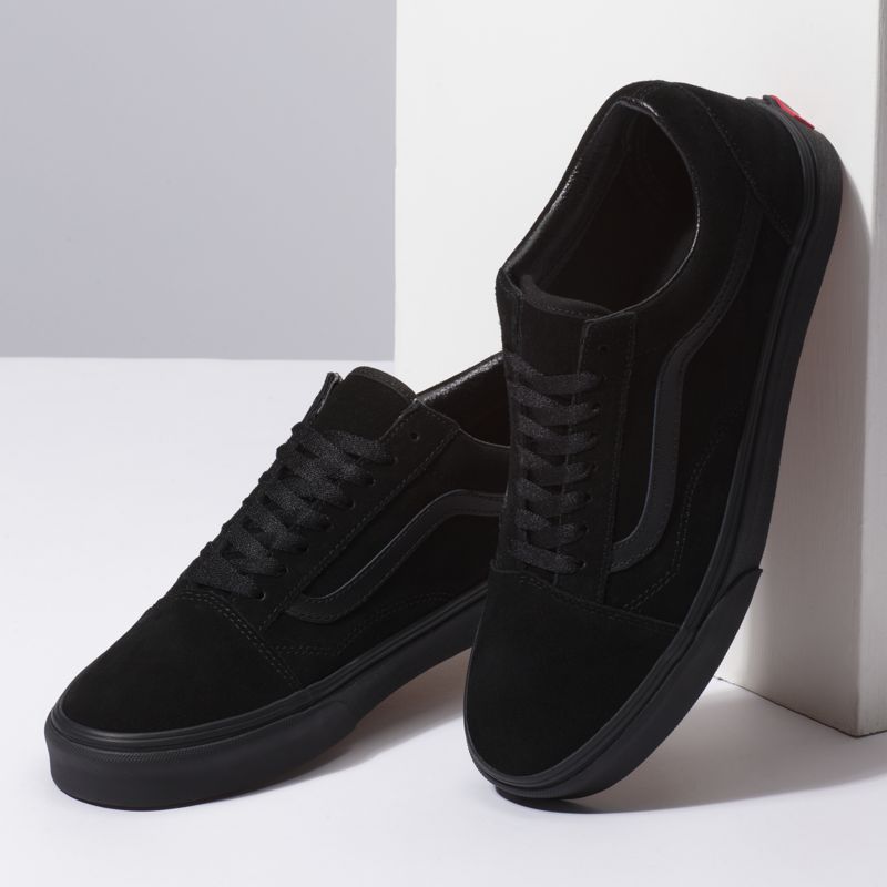 Bajos Vans Old Skool Hombre Negros | Mexico-XUN195734