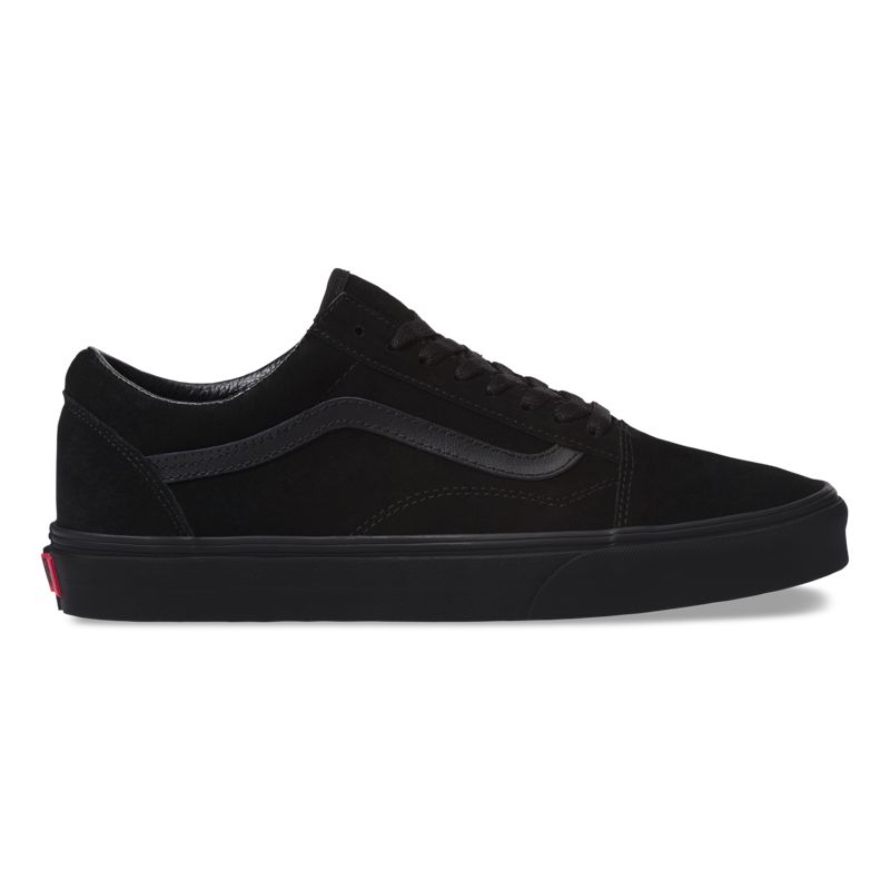 Bajos Vans Old Skool Hombre Negros | Mexico-XUN195734