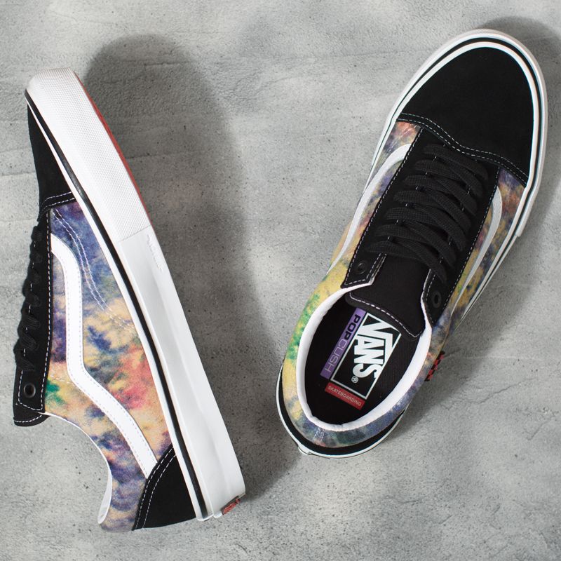 Bajos Vans Old Skool Hombre Negros Multicolor | Mexico-GLI843172