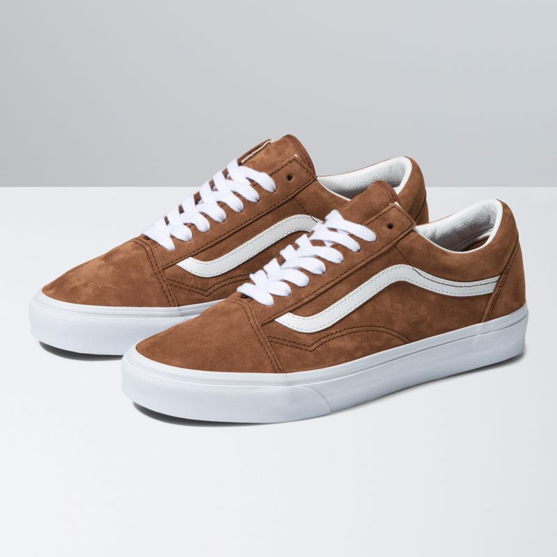 Bajos Vans Old Skool Mujer Marrom | Mexico-YWI420178