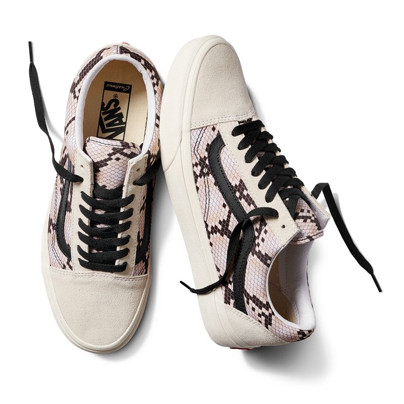 Bajos Vans Old Skool Mujer Serpent | Mexico-XYA849073