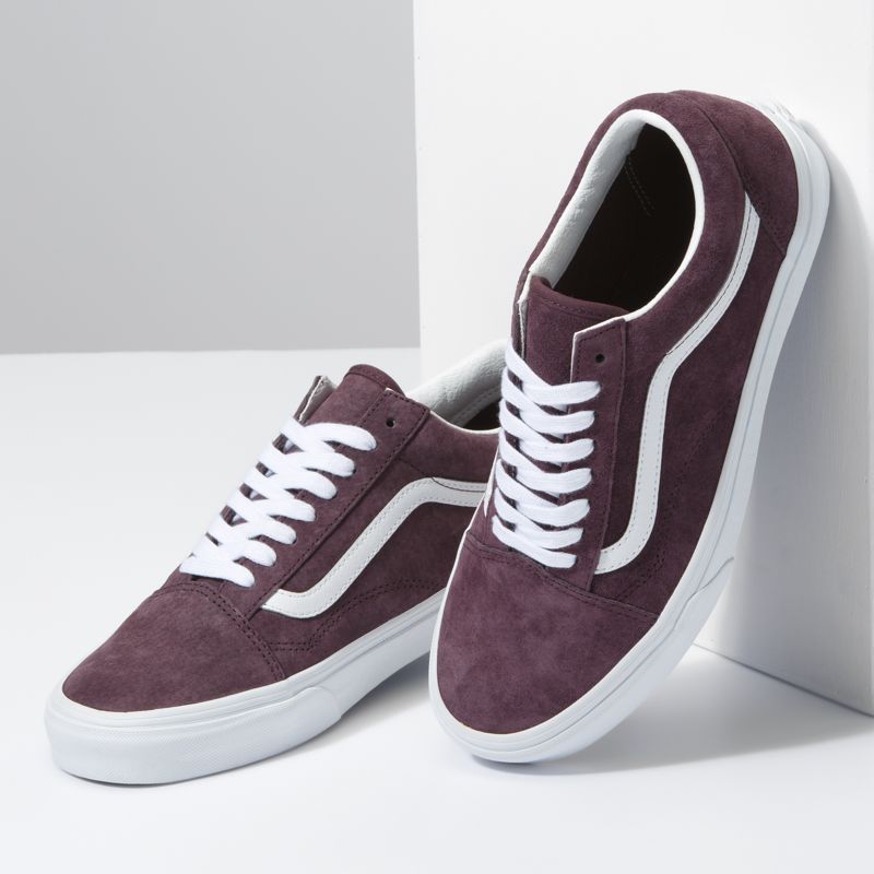 Bajos Vans Old Skool Mujer Vino | Mexico-DZR397240