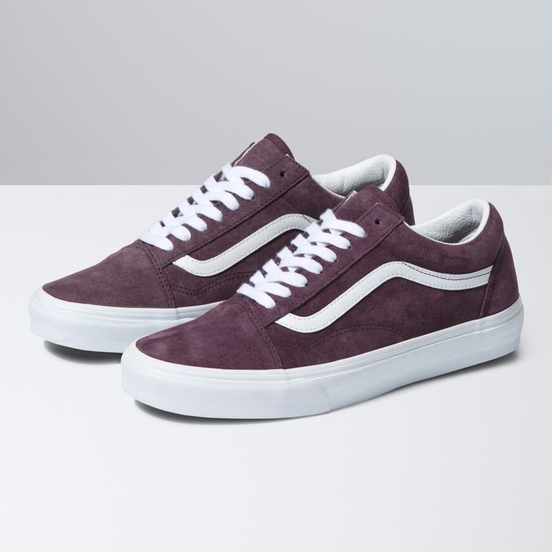 Bajos Vans Old Skool Mujer Vino | Mexico-DZR397240