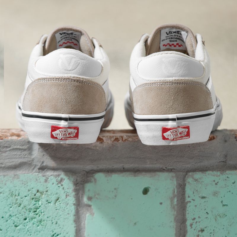 Bajos Vans Rowan Hombre Grises | Mexico-MHZ687250