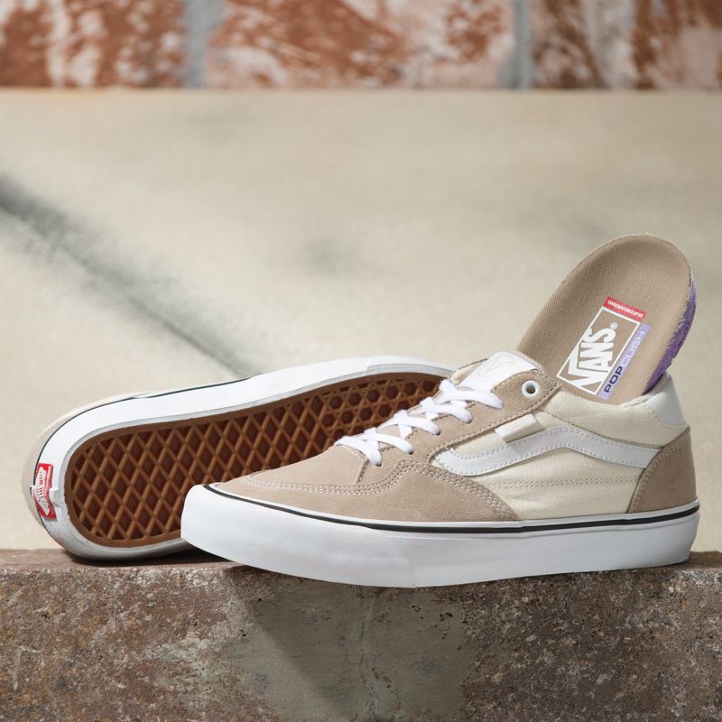 Bajos Vans Rowan Hombre Grises | Mexico-MHZ687250