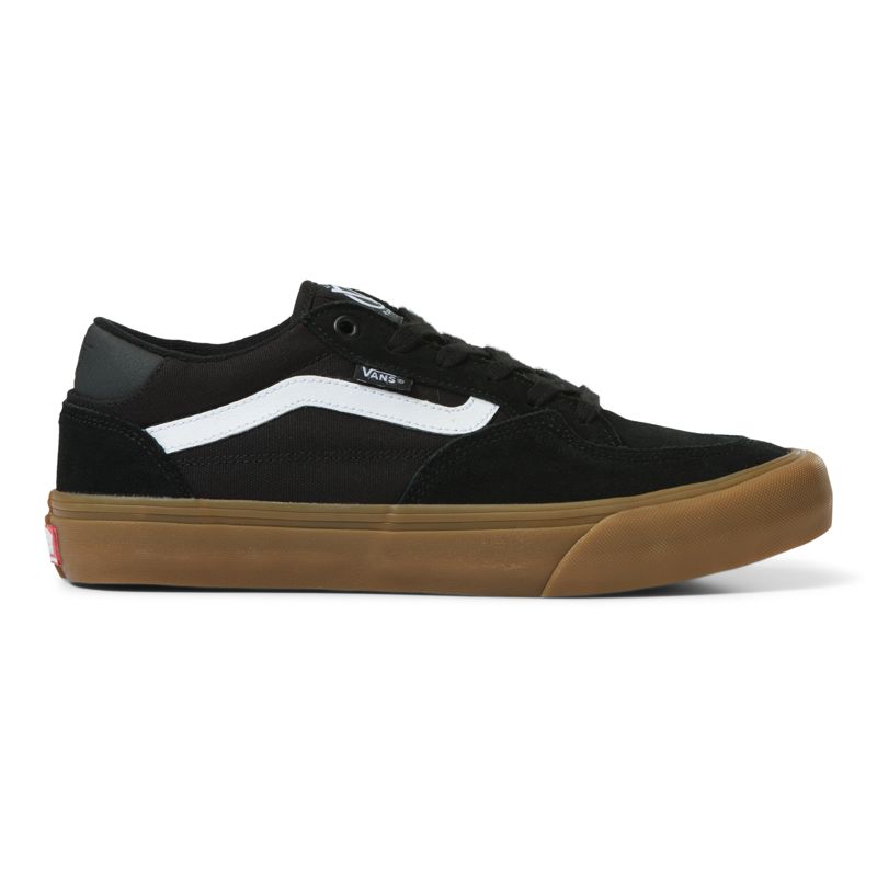 Bajos Vans Rowan Mujer Negros | Mexico-AKY860453