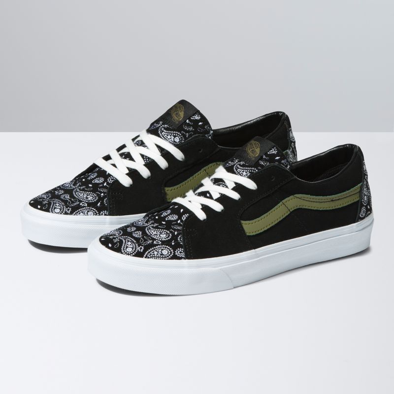 Bajos Vans Sk8 Mujer Negros | Mexico-OCE247630