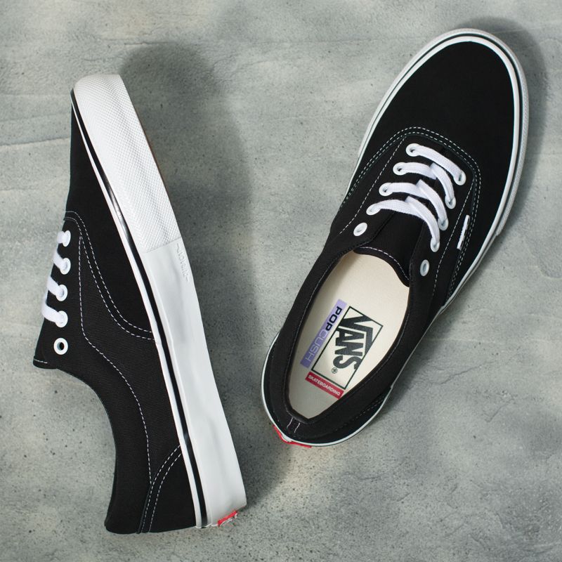 Bajos Vans Skate Era Hombre Negros Blancos | Mexico-VUR701862